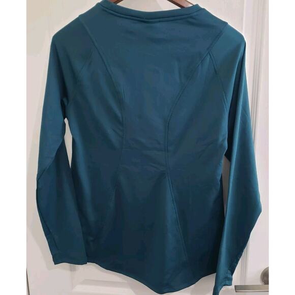 Spider Active Wear Women's Medium Long Sleeve Thumbholes Fleece-lined Green NWT - Picture 4 of 9